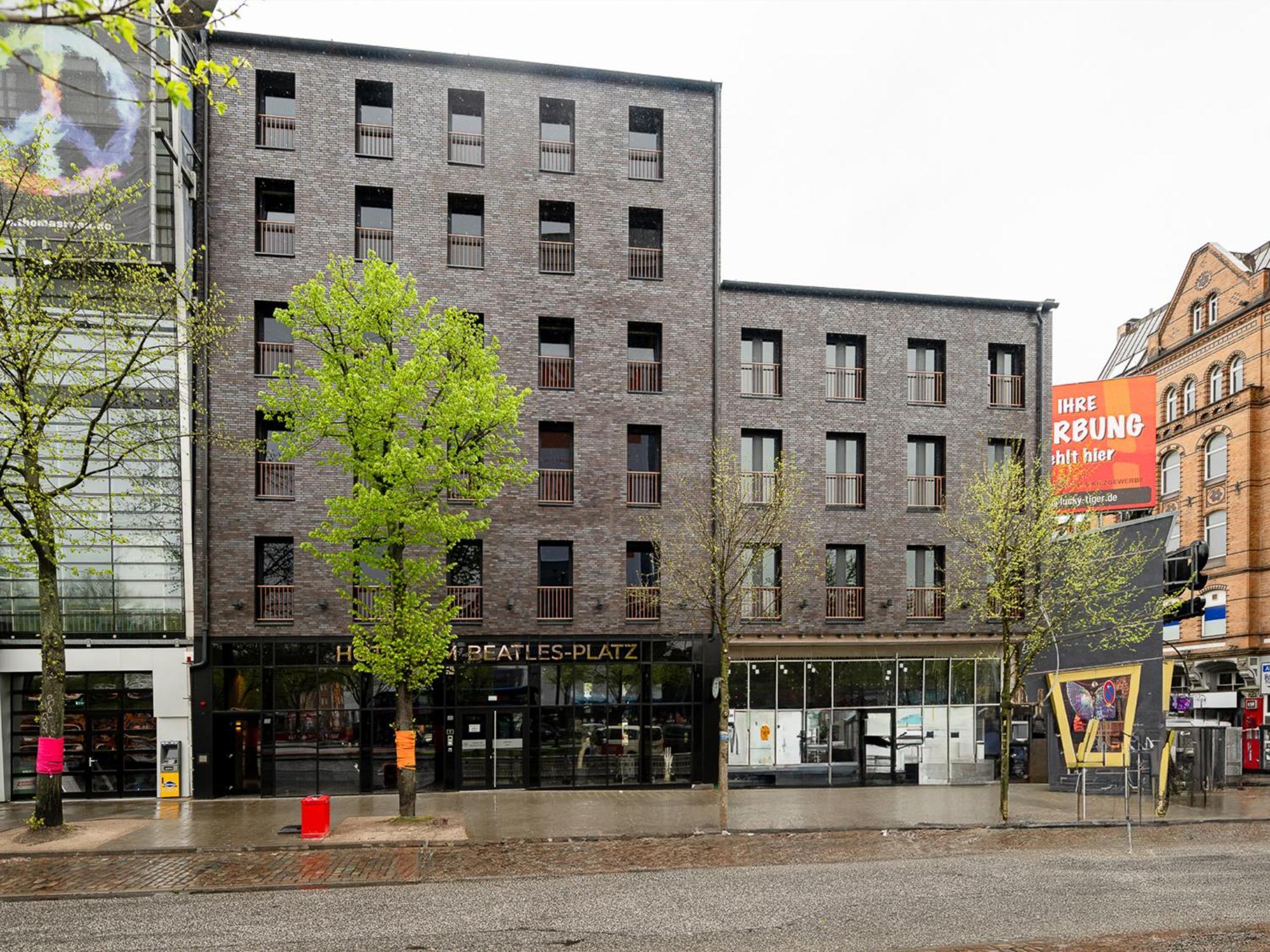 Hotel Am Beatles-Platz Hamburgo Exterior foto